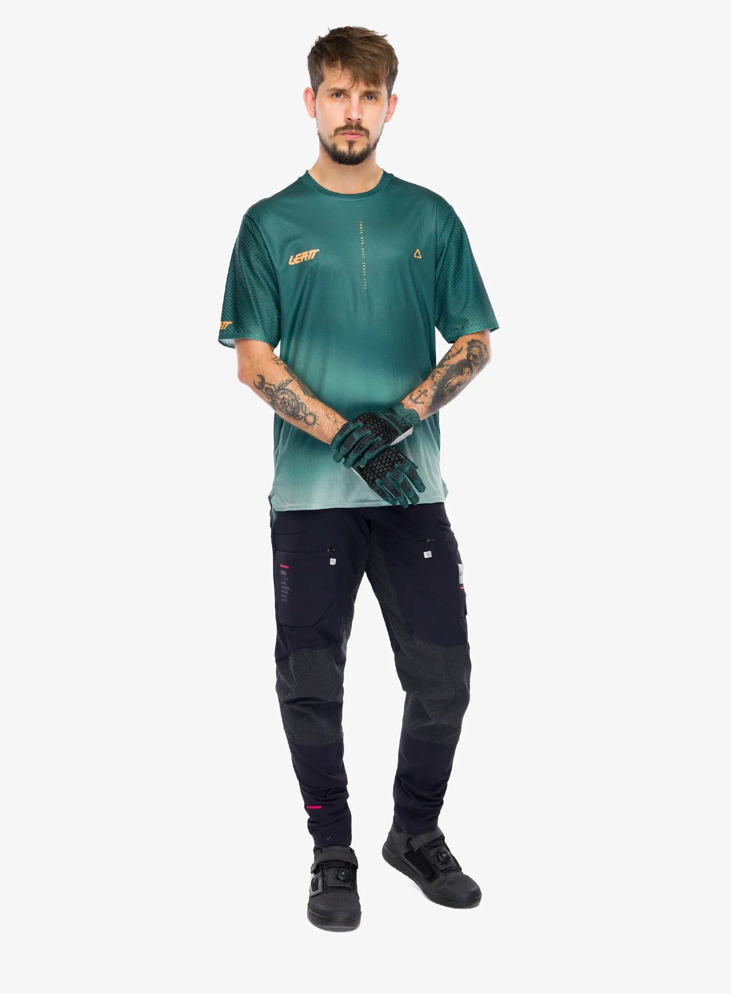 Kolesarska majica Leatt MTB Trail 3.0 - spruce green