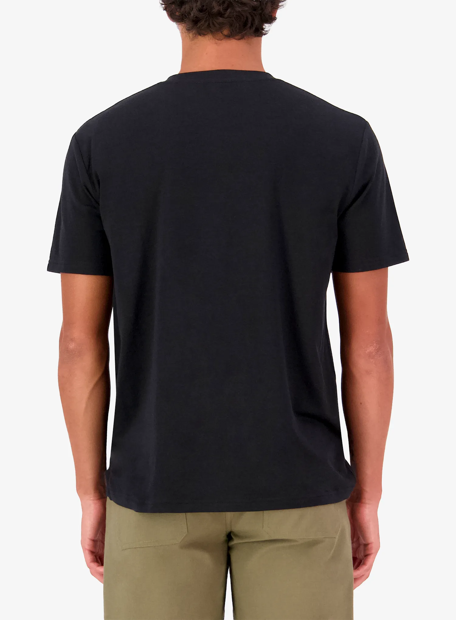 Kolesarska majica Mons Royale Icon Merino T-Shirt - black
