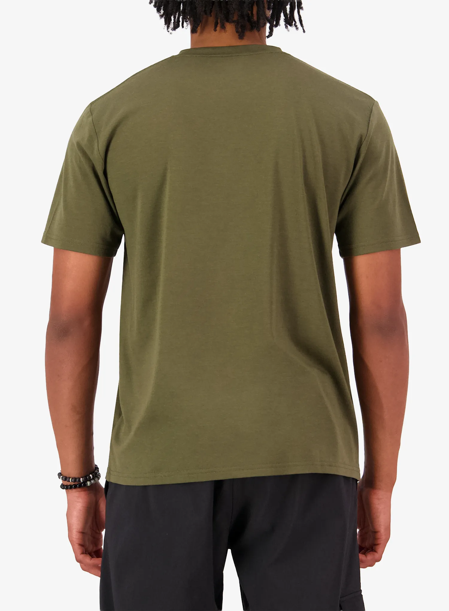 Kolesarska majica Mons Royale Icon Merino T-Shirt - dark olive