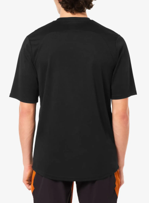 Kolesarska majica Oakley Free Ride SS Jersey - black/white
