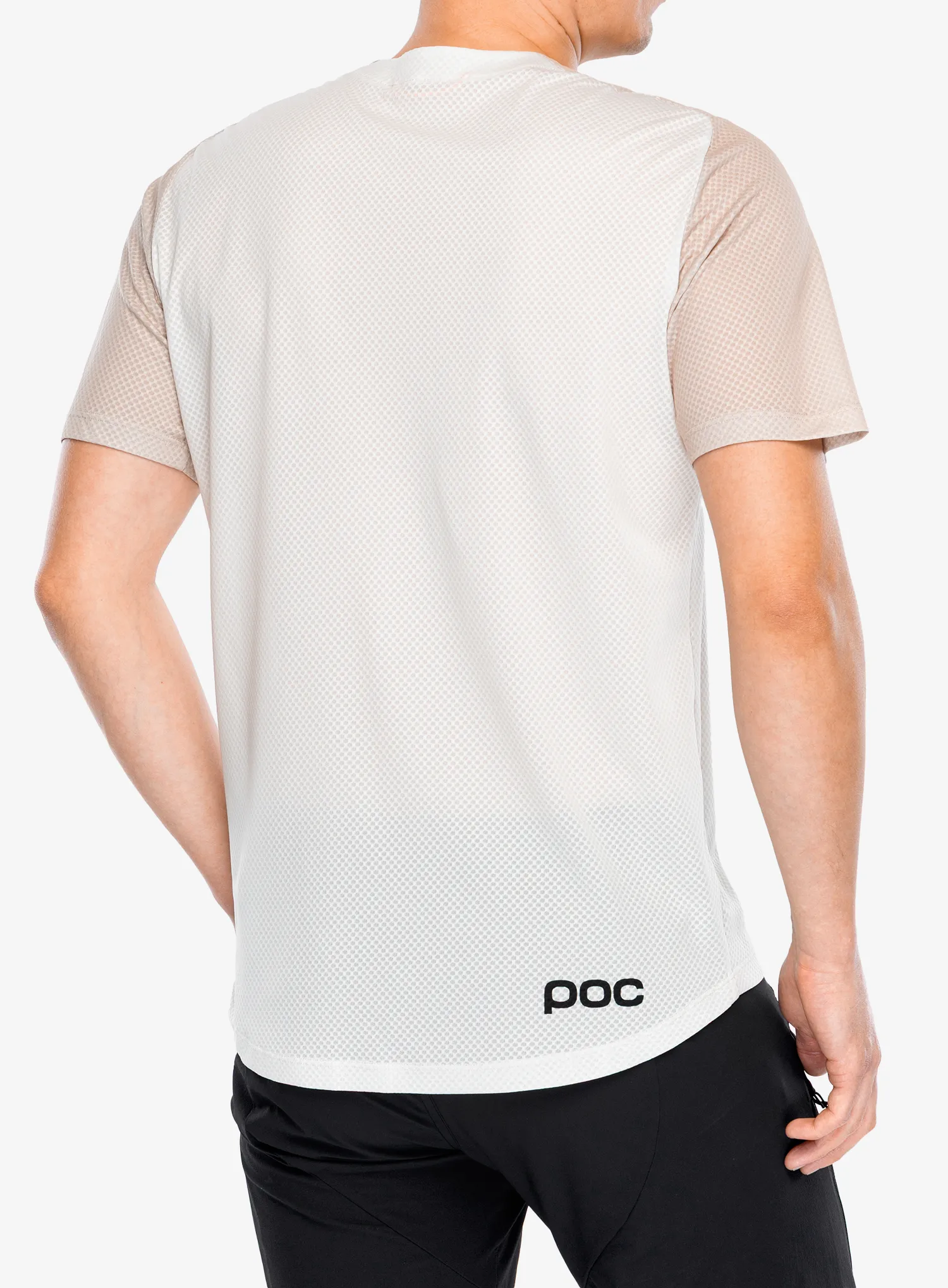 Kolesarska majica POC Motion Air S/S Jersey - off white