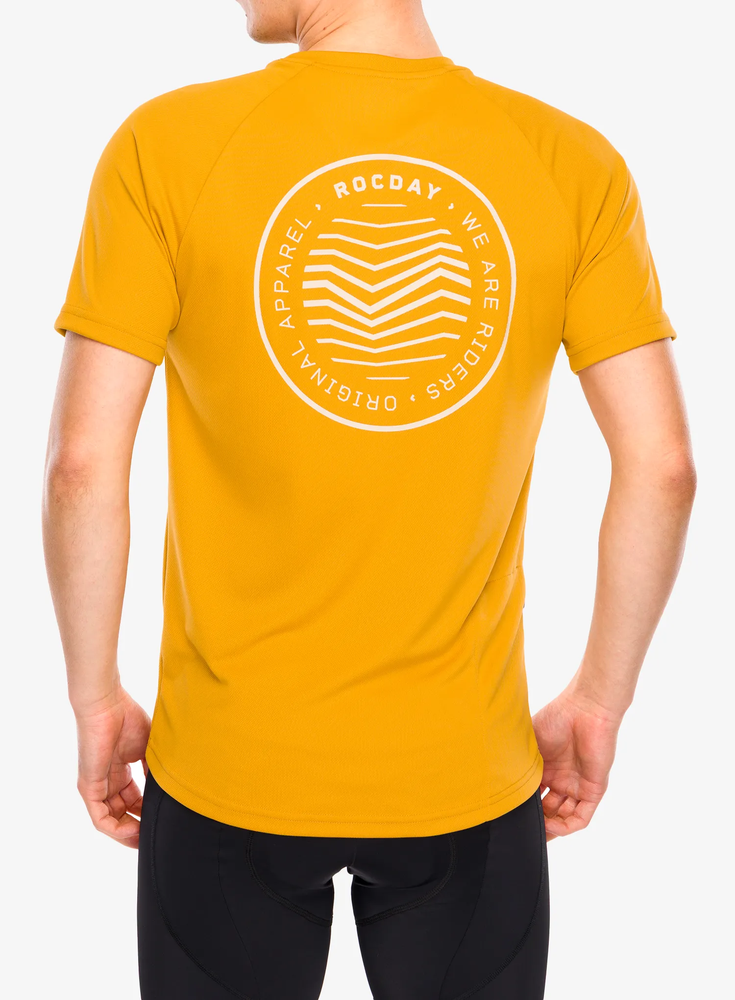 Kolesarska majica Rocday Gravel - yellow