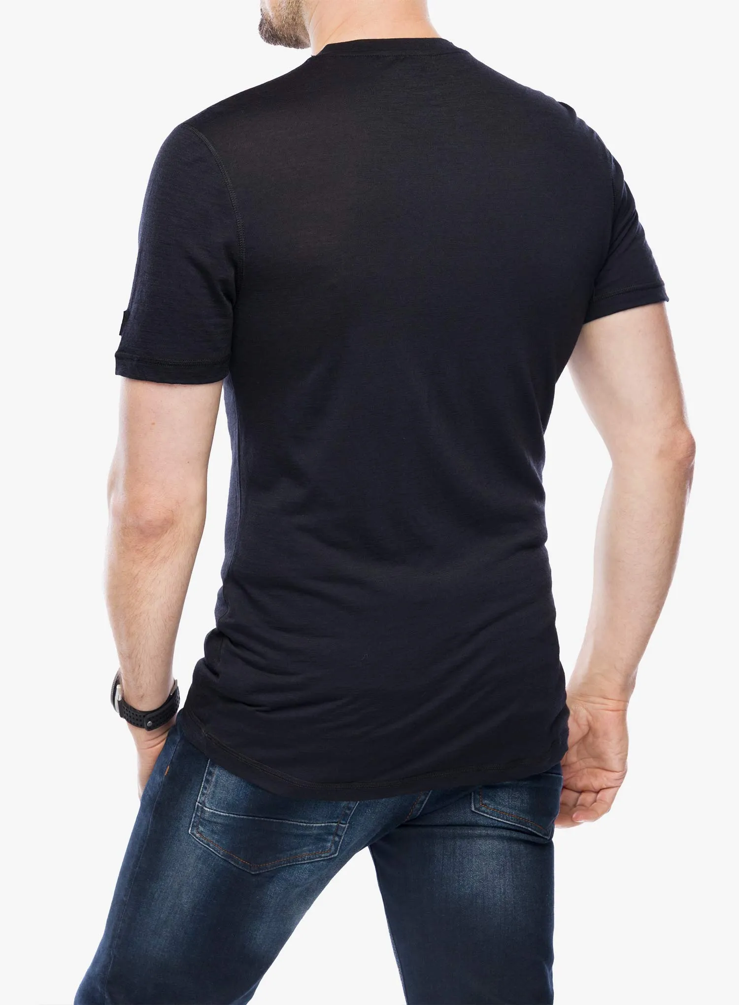 Majica Super.natural Sierra140 Tee - jet black