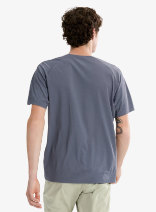 Športna majica Arcteryx Cormac Crew SS - dk stratus
