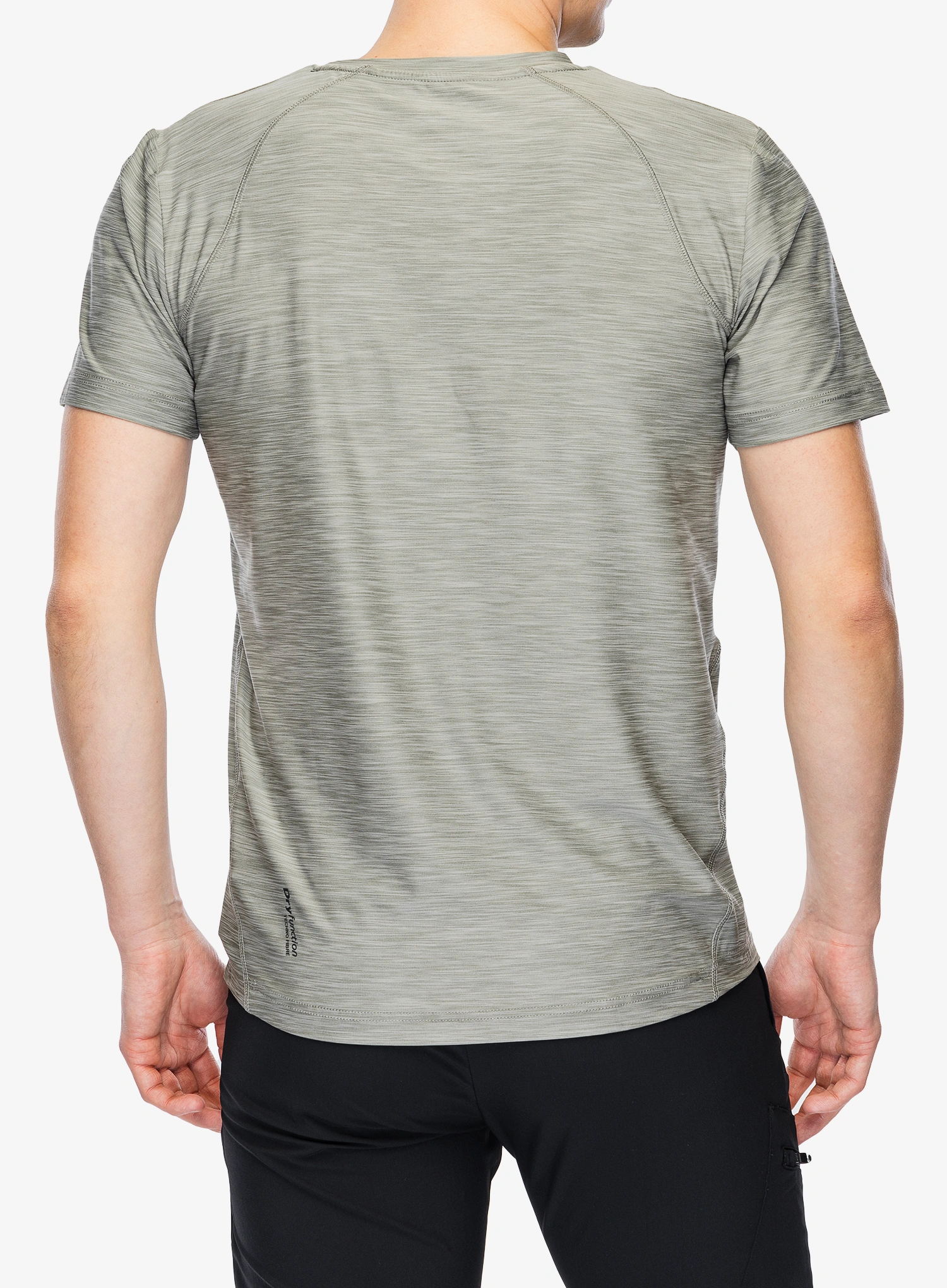 Športna majica CMP Toto T-Shirt Melange Stretch Jersey - sage mel