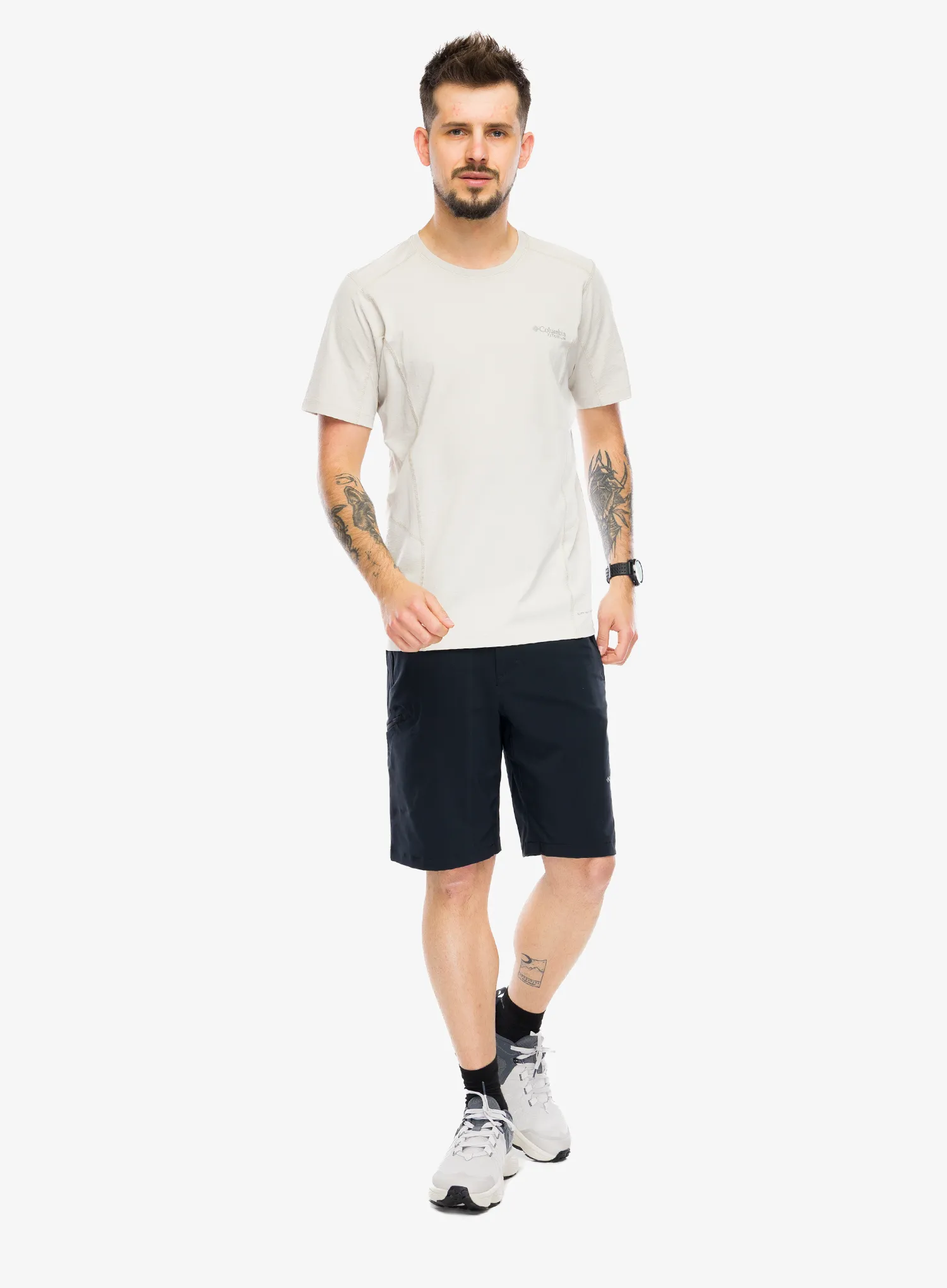 Športna majica Columbia Diamond Peak Pro Short Sleeve - dark stone
