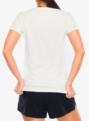 Ženska športna majica Arcteryx Taema Crew Neck SS - arctic silk heather