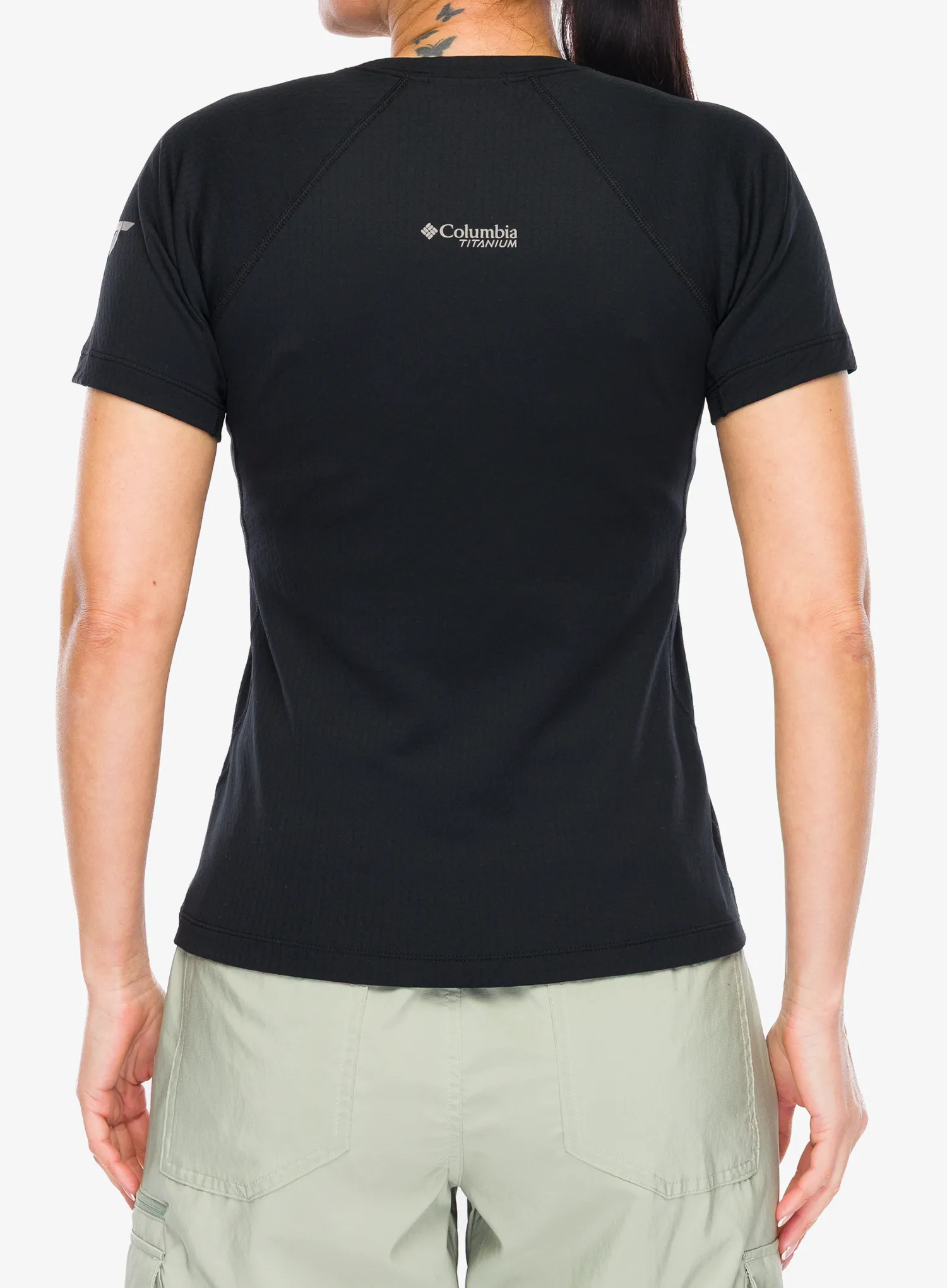 Ženska športna majica Columbia DriVenture Short Sleeve - black