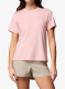 Ženska športna majica Columbia Wild Springs S/S - pink sand