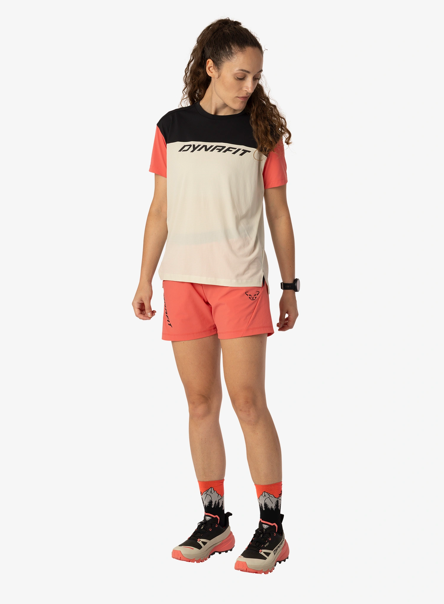Ženska športna majica Dynafit Traverse Light T-Shirt - overcast
