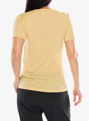 Ženska športna majica Fjallraven Abisko Day Hike SS - mais yellow