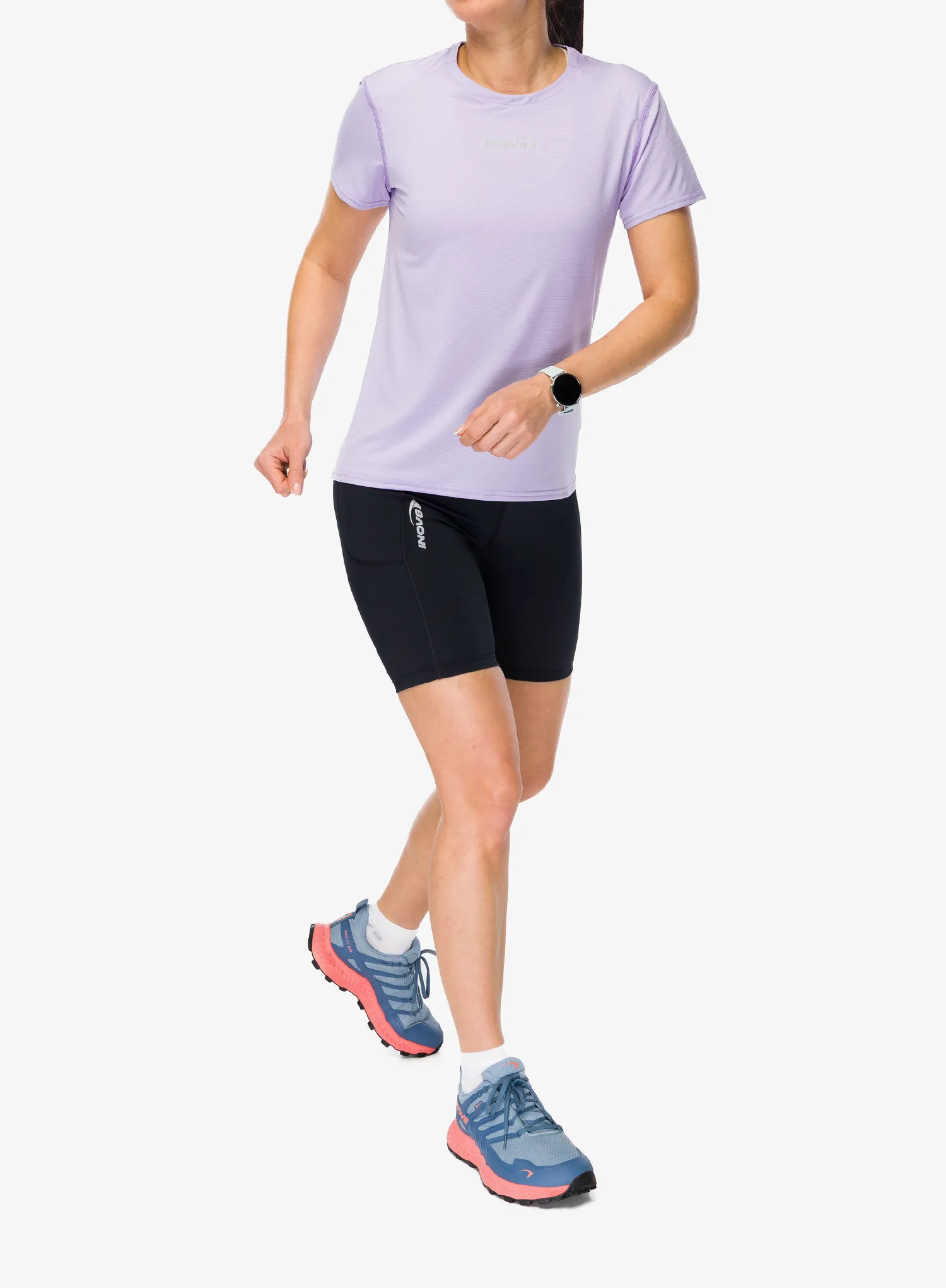 Ženska športna majica Inov-8 Airlite Short Sleeve T-Shirt - purple
