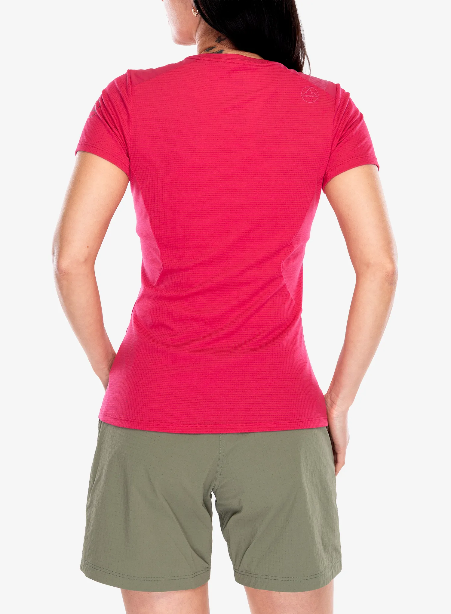 Ženska športna majica La Sportiva Ridge T-Shirt - azalea/redwood