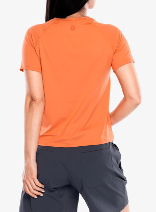 Ženska športna majica Marmot Windridge S/S - pomelo