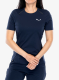 Ženska športna majica Salewa Pedroc Dry Hyb T-Shirt - navy blazer