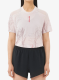 Ženska športna majica Salomon S/Lab Ultra TEE AOP - lilac ash