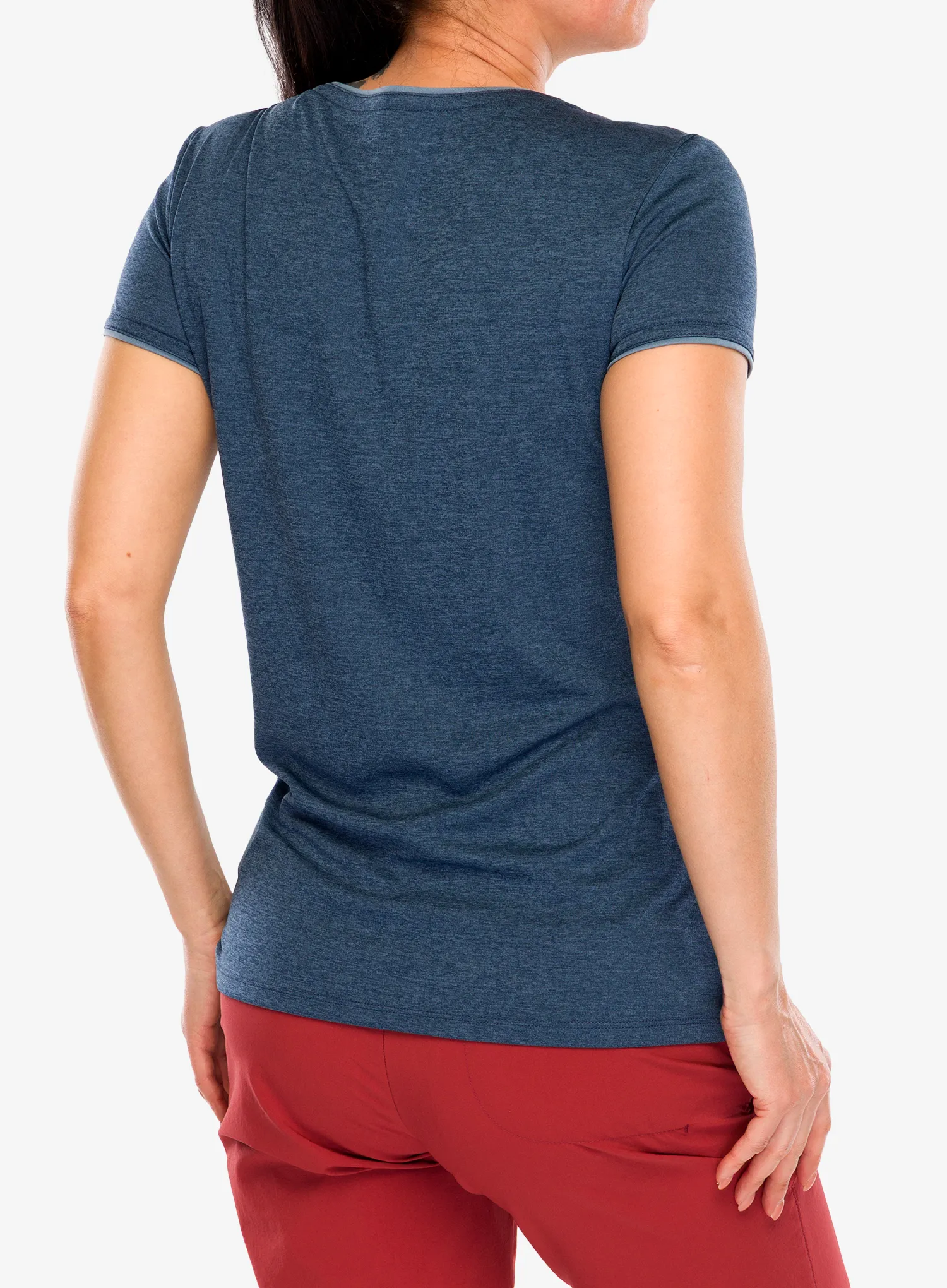 Ženska športna majica Vaude Essential T-Shirt - dark sea uni
