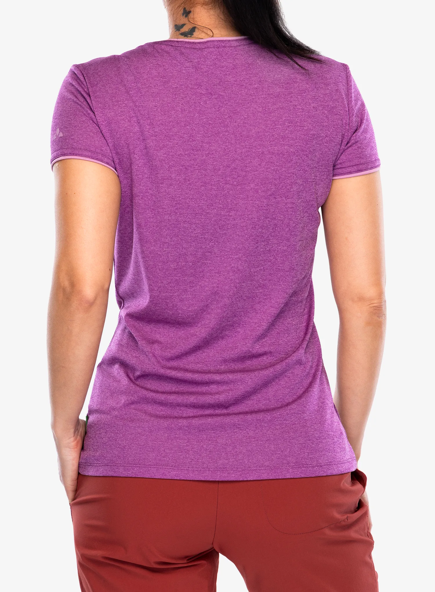 Ženska športna majica Vaude Essential T-Shirt - magenta