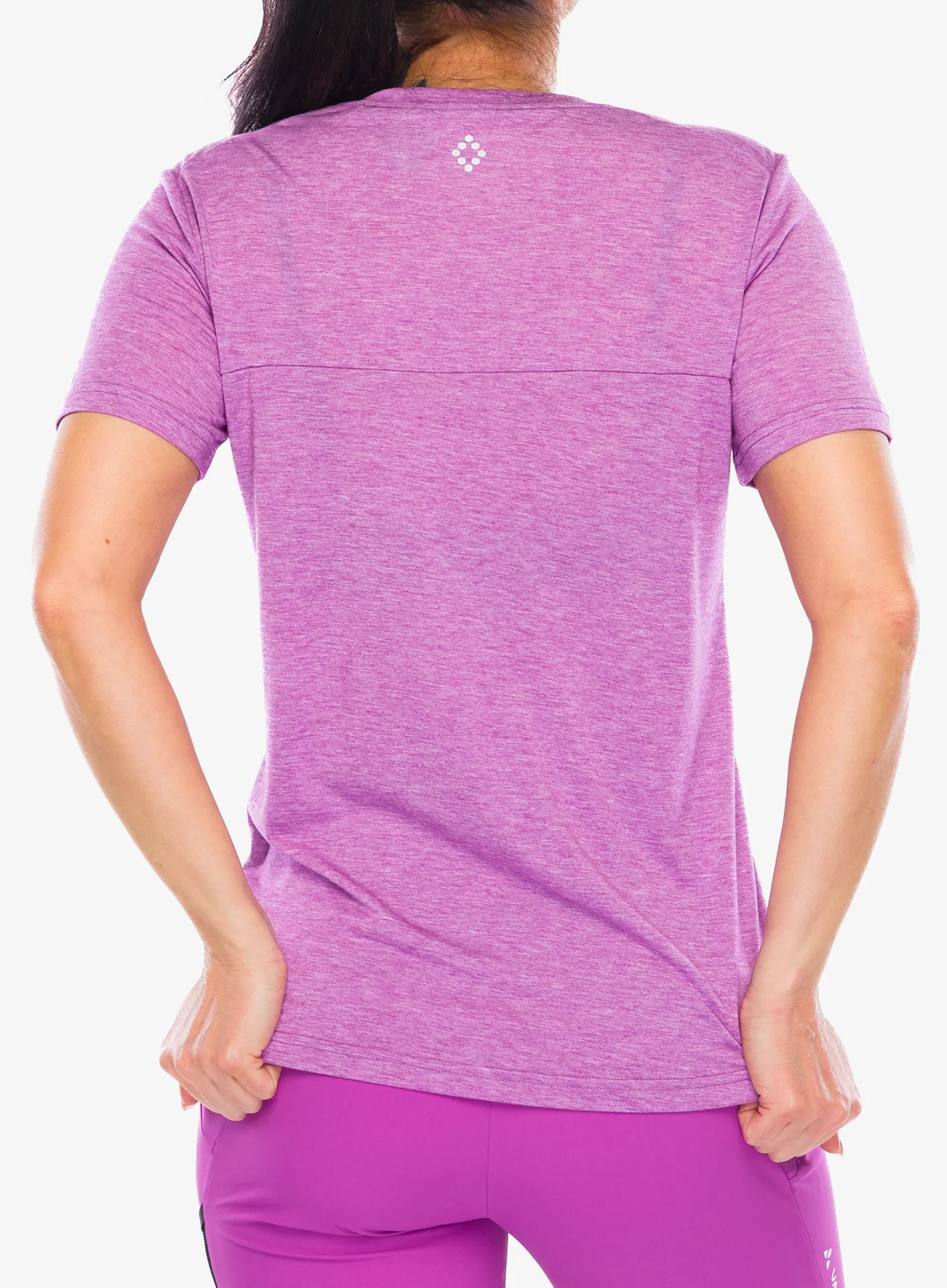 Ženska športna majica Vaude Skomer Print T-Shirt III - magenta