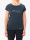 Ženska športna majica Vaude Tekoa T-Shirt II - dark sea/white
