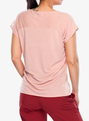 Ženska športna majica Vaude Tekoa T-Shirt II - soft rose
