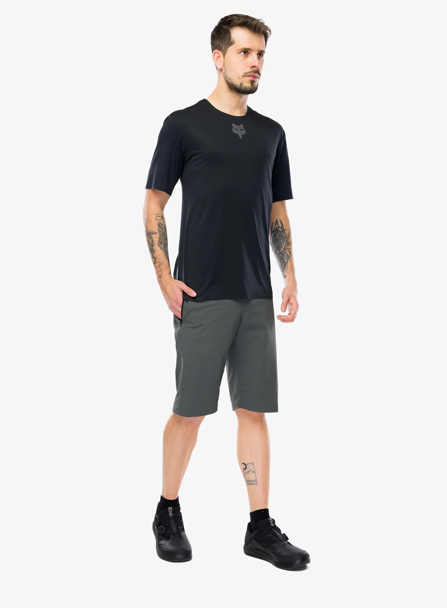 Športna majica Fox Flexair SS Jersey - black