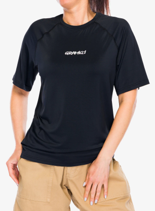 Športna majica Gramicci Upf-Shield Short Sleeve Top - black