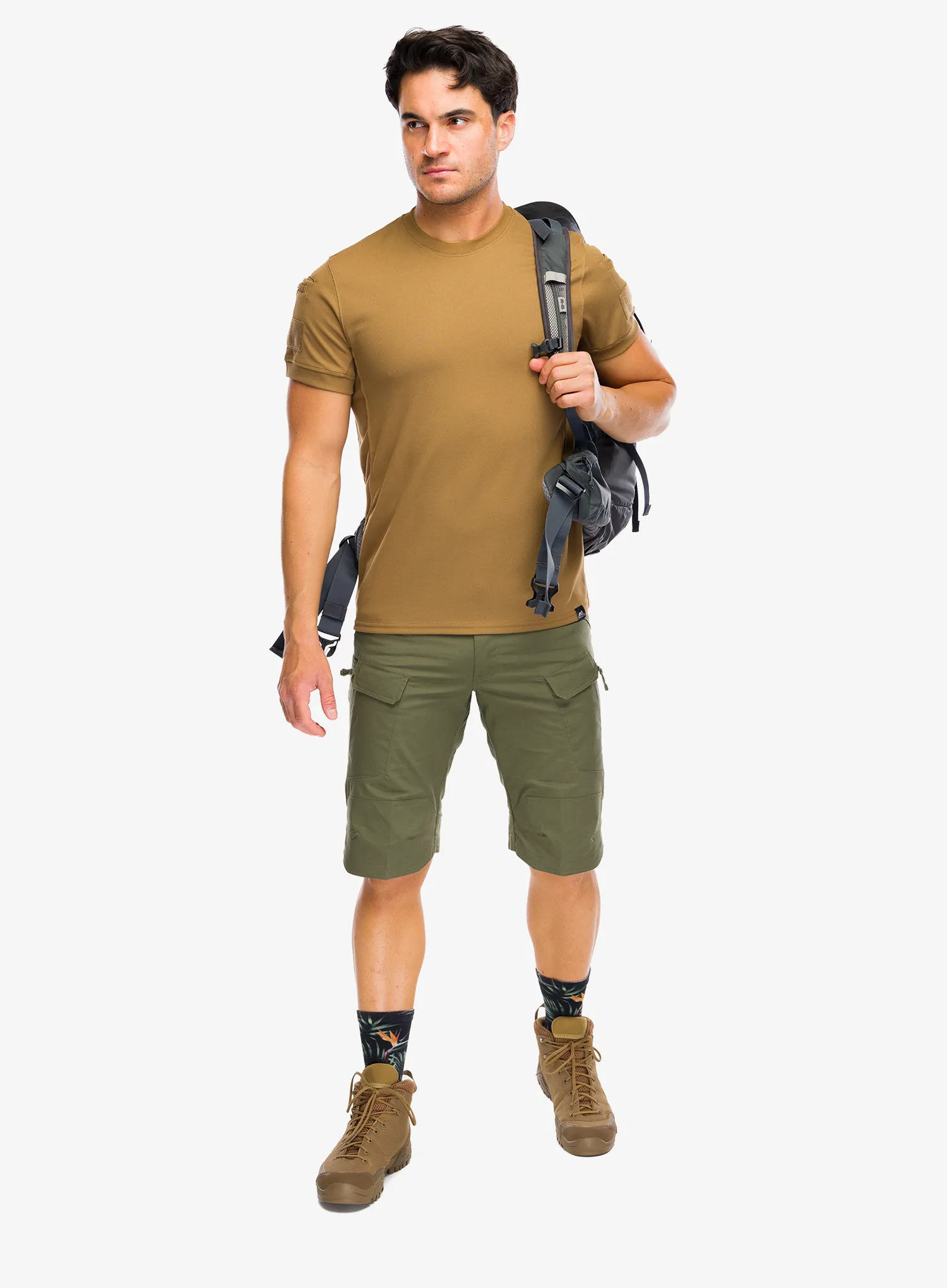 Športna majica Helikon-Tex Tactical T-Shirt - TopCool - coyote