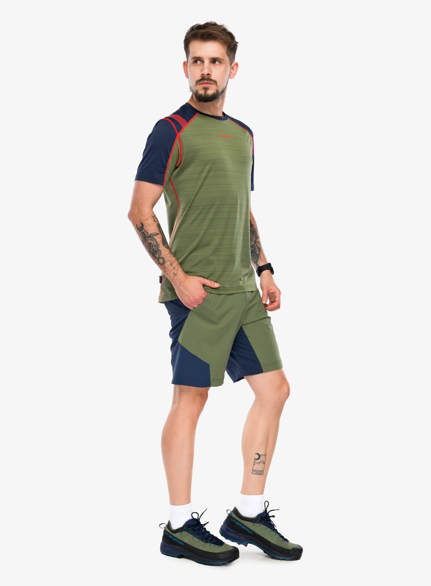 Športna majica La Sportiva Sunfire T-Shirt - cypress/night sky