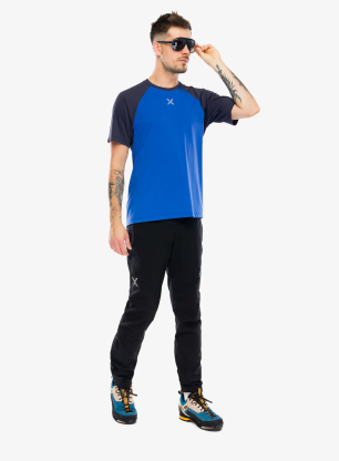 Športna majica Montura Outdoor 3 T-Shirt - b.blue/graphite blue