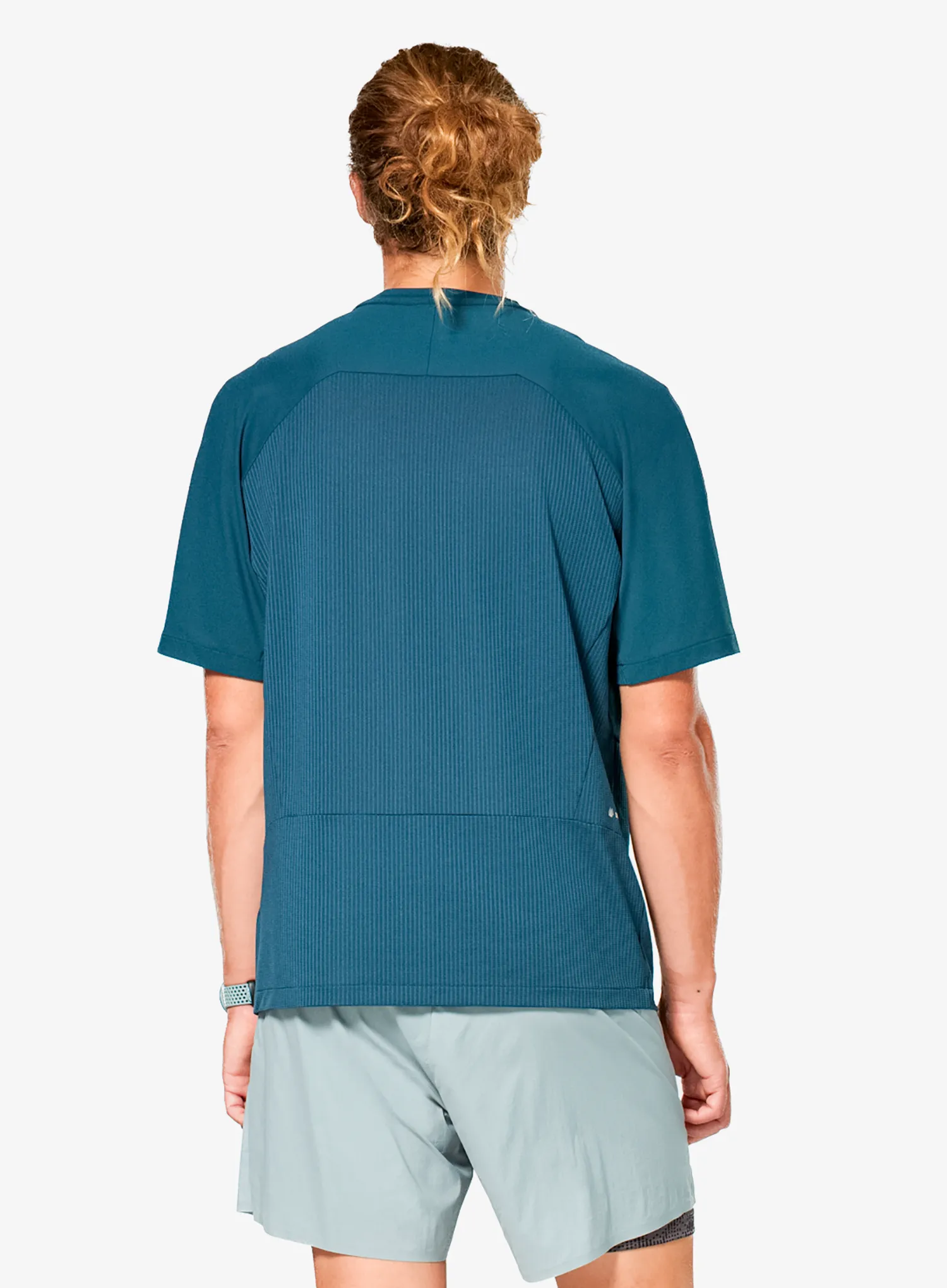 Športna majica Salewa Pedroc Dry Hyb T-Shirt - pond blue