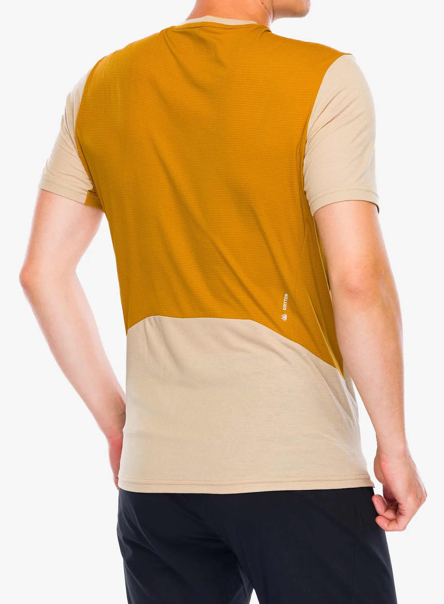 Športna majica Salewa Puez Hyb Dry T-Shirt - quicksand/brown