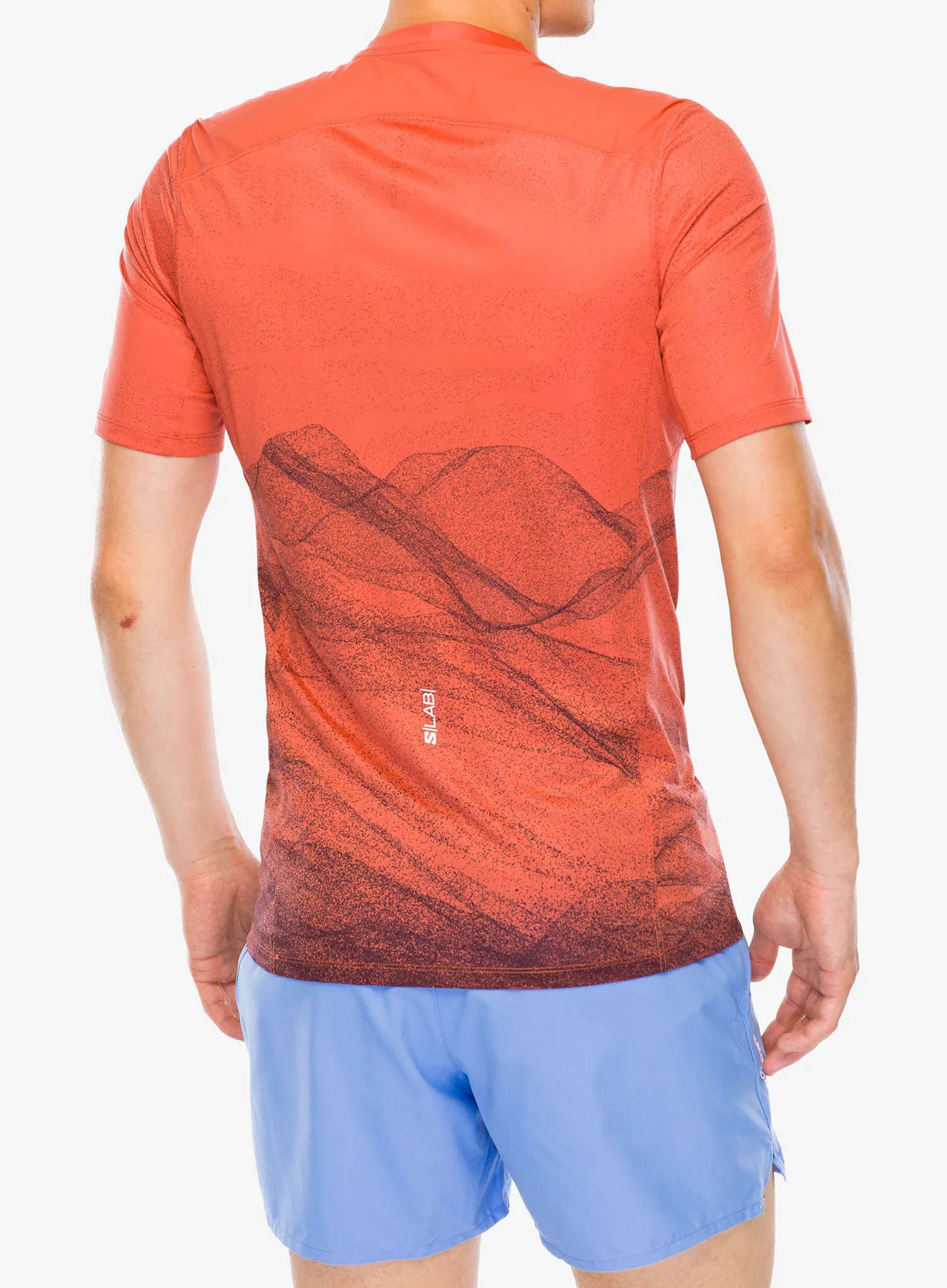 Športna majica Salomon S/Lab Ultra Tee - burnt siege