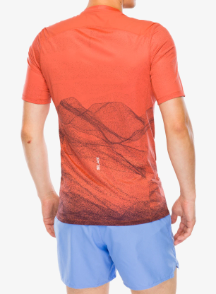 Športna majica Salomon S/Lab Ultra Tee - burnt siege