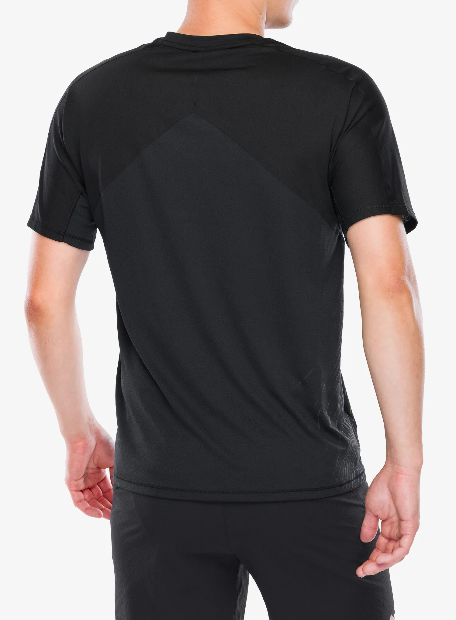 Športna majica Salomon Sense Aero S/S Tee GFX - deep black