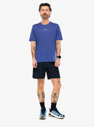 Športna majica Salomon Shkout Core S/S Tee - marlin
