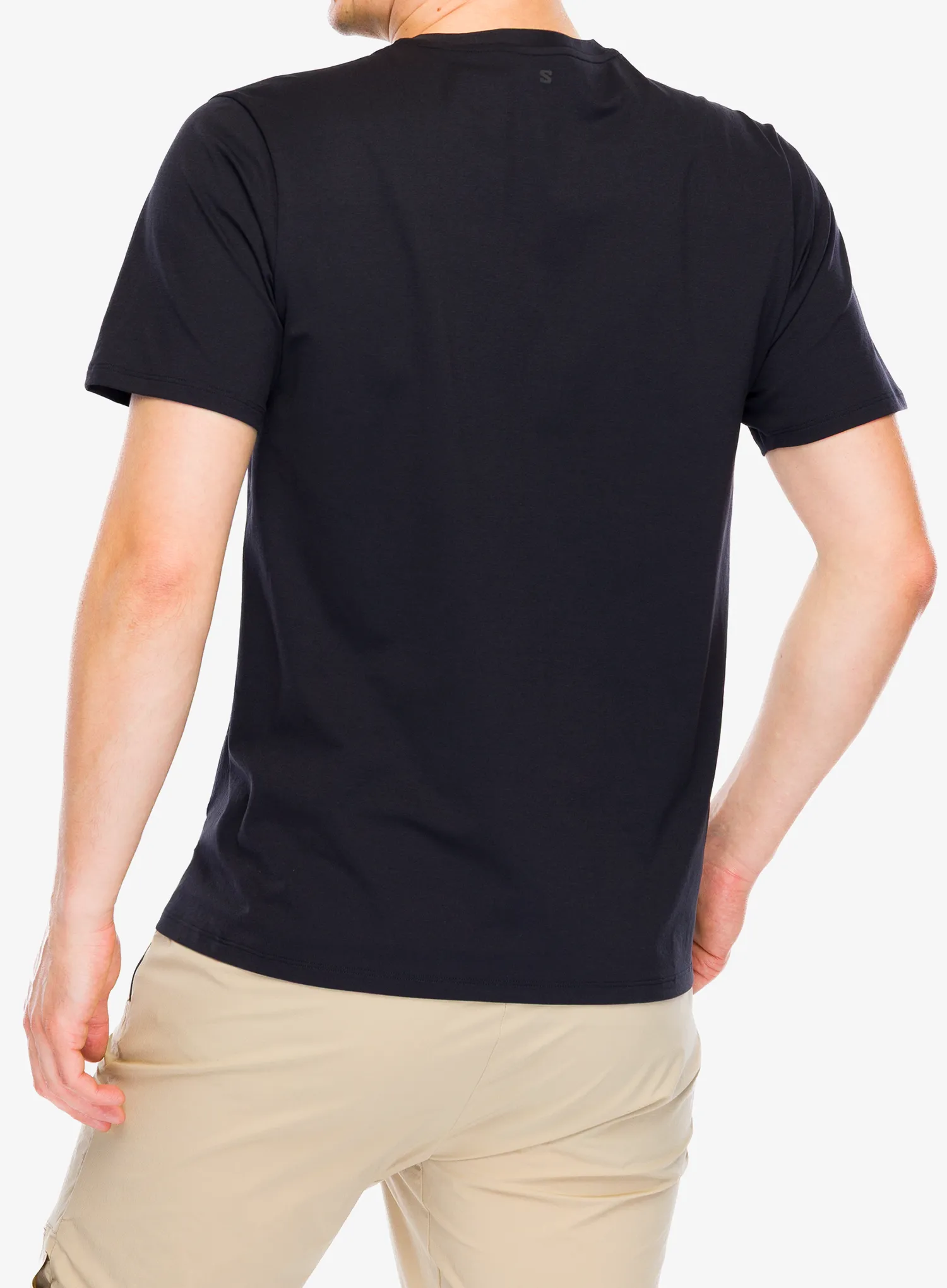 Športna majica Salomon Trackline S/S Tee - deep black