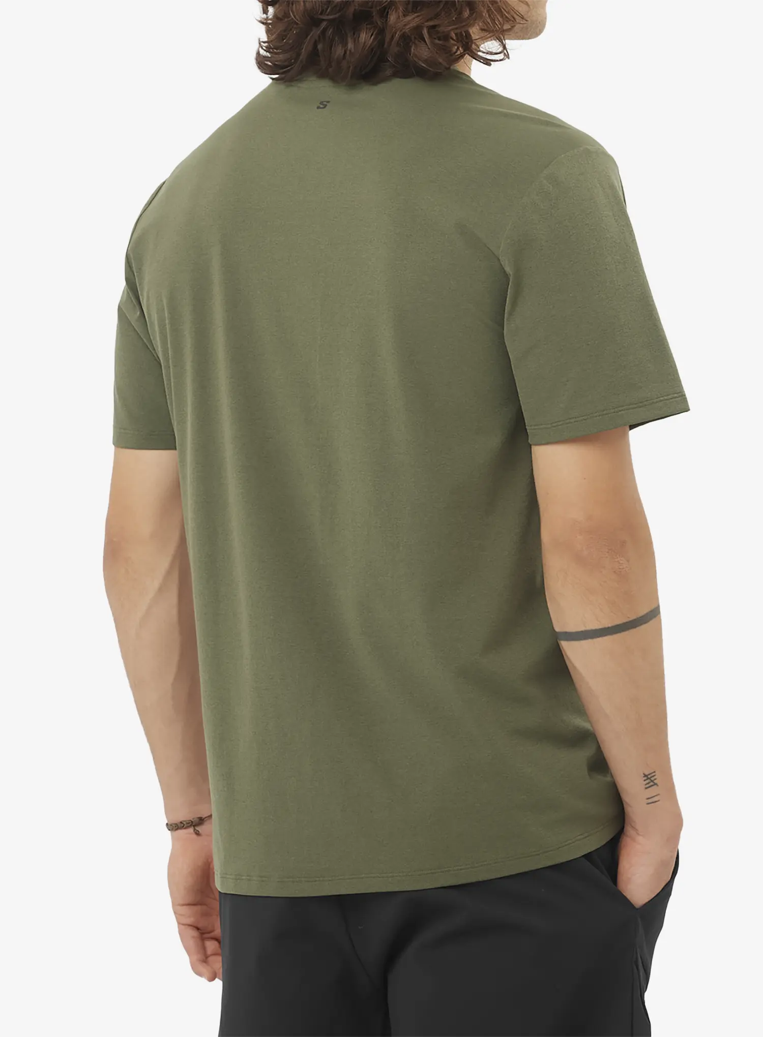 Športna majica Salomon Trackline S/S Tee - grape leaf