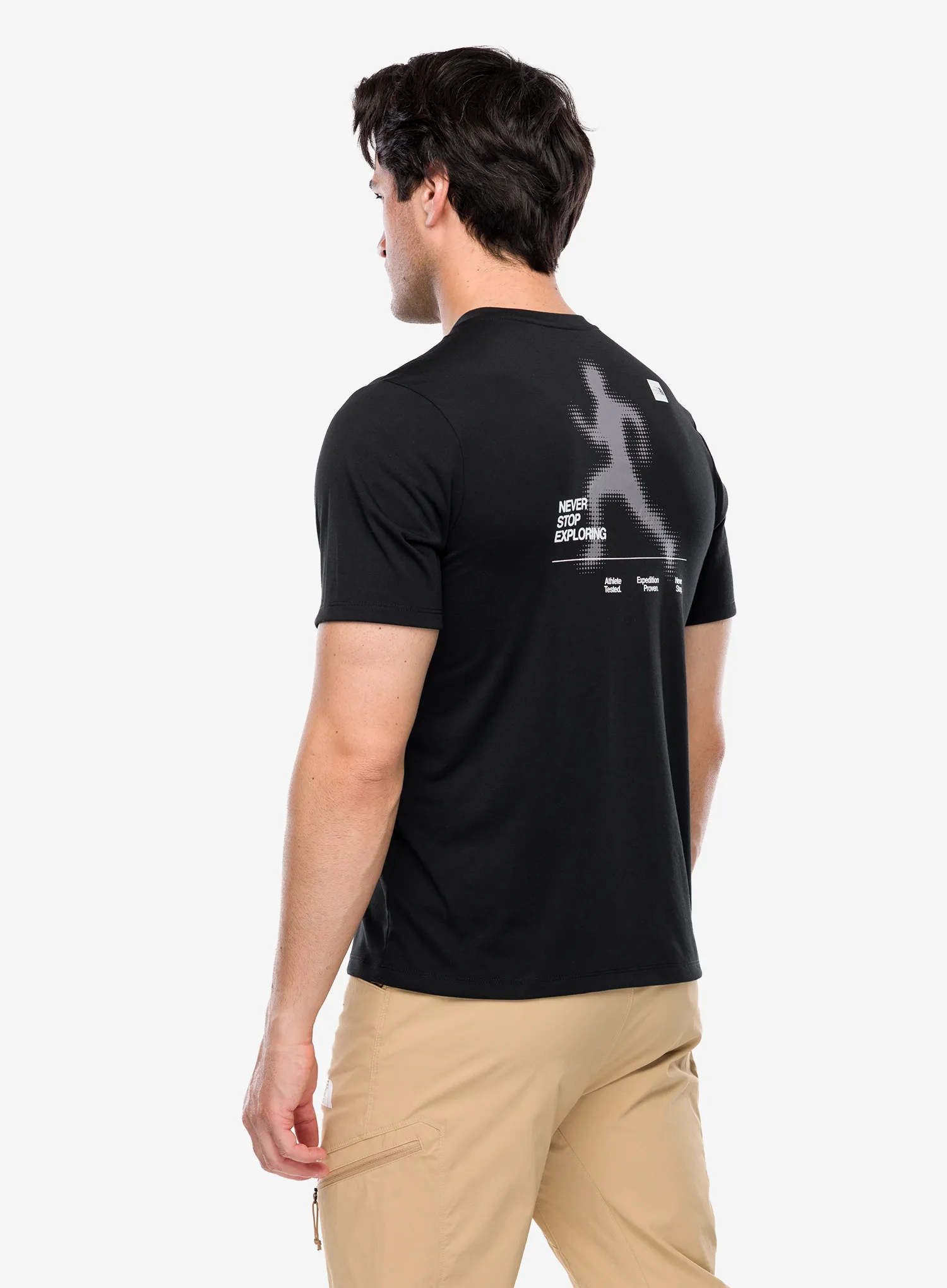 Športna majica The North Face Bitmap Silhouette Short Sleeves Tee - tnf black