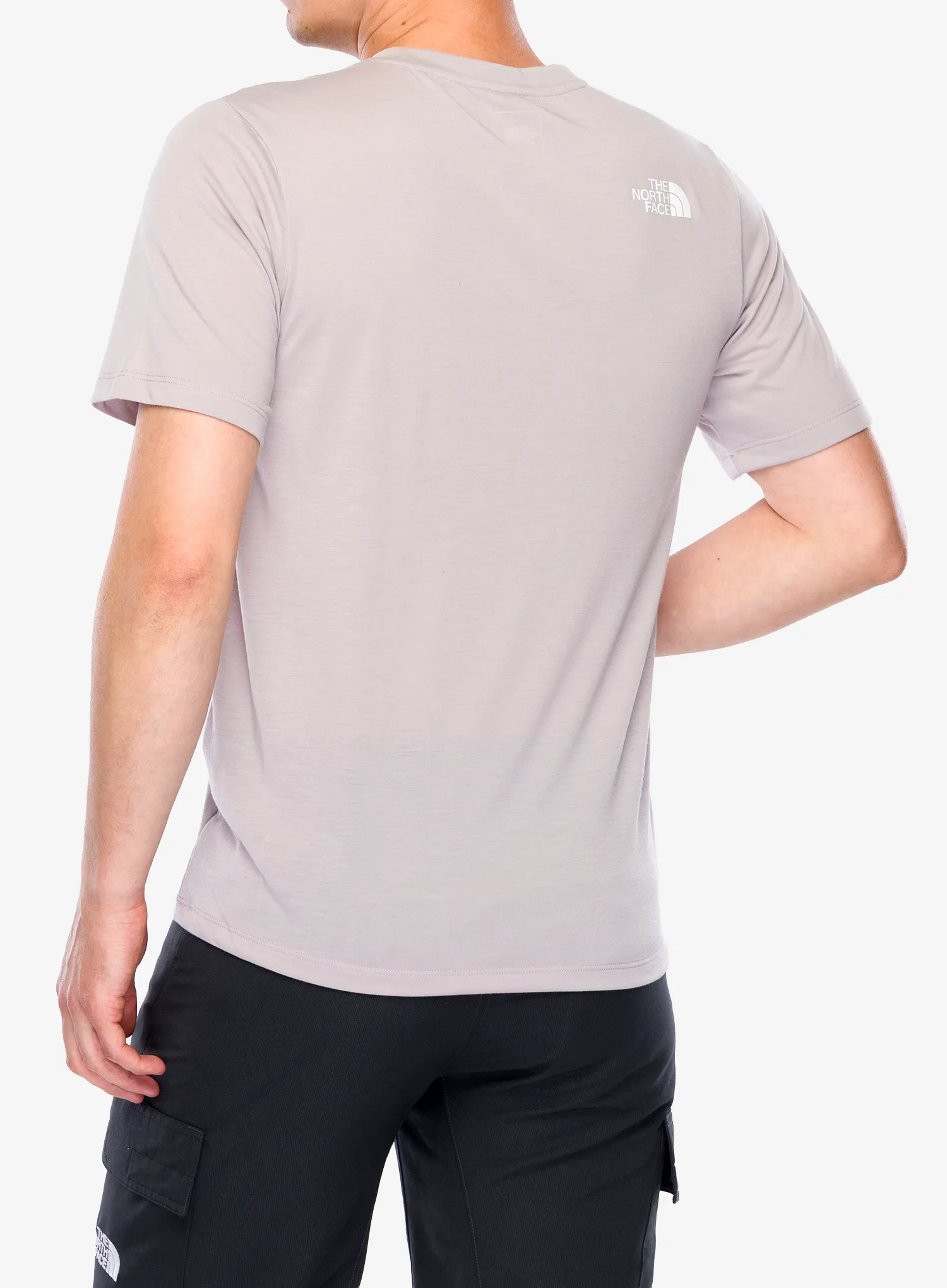Športna majica The North Face Mountain Foundation Coordinates Tee - moonstone grey