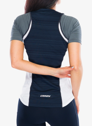 Ženska termo majica Crazy Shirt Ionic - lake/blue