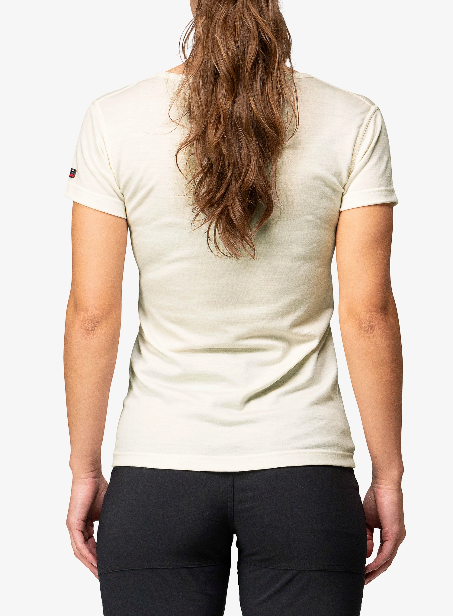 Ženska termo majica Devold Breeze Merino 150 T-Shirt - white