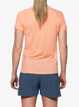 Ženska termo majica Devold Endurance Merino 130 Tee - sunrise