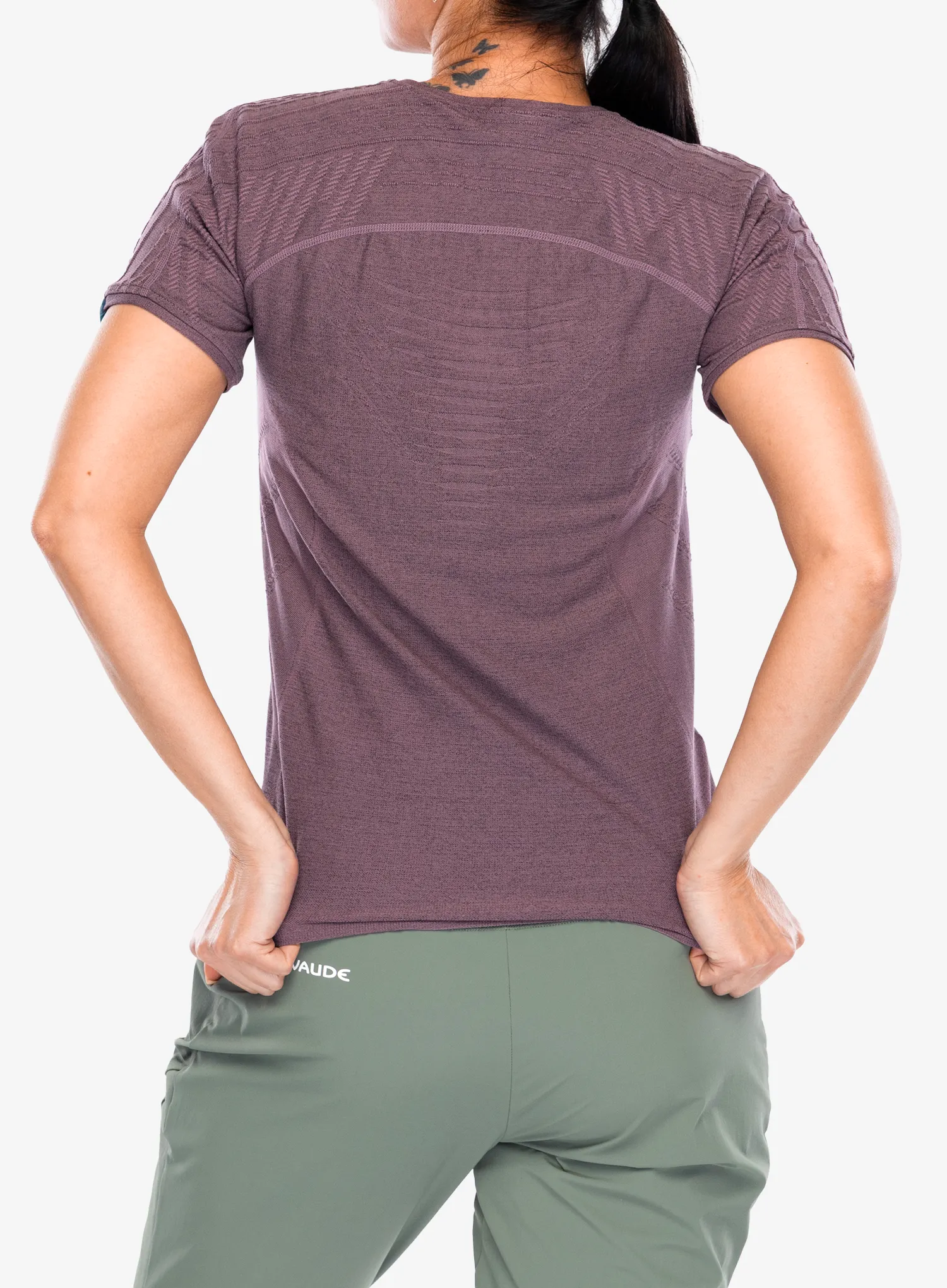 Ženska termo majica UYN Sparkcross Self Layer Ow Shirt SS - mauve