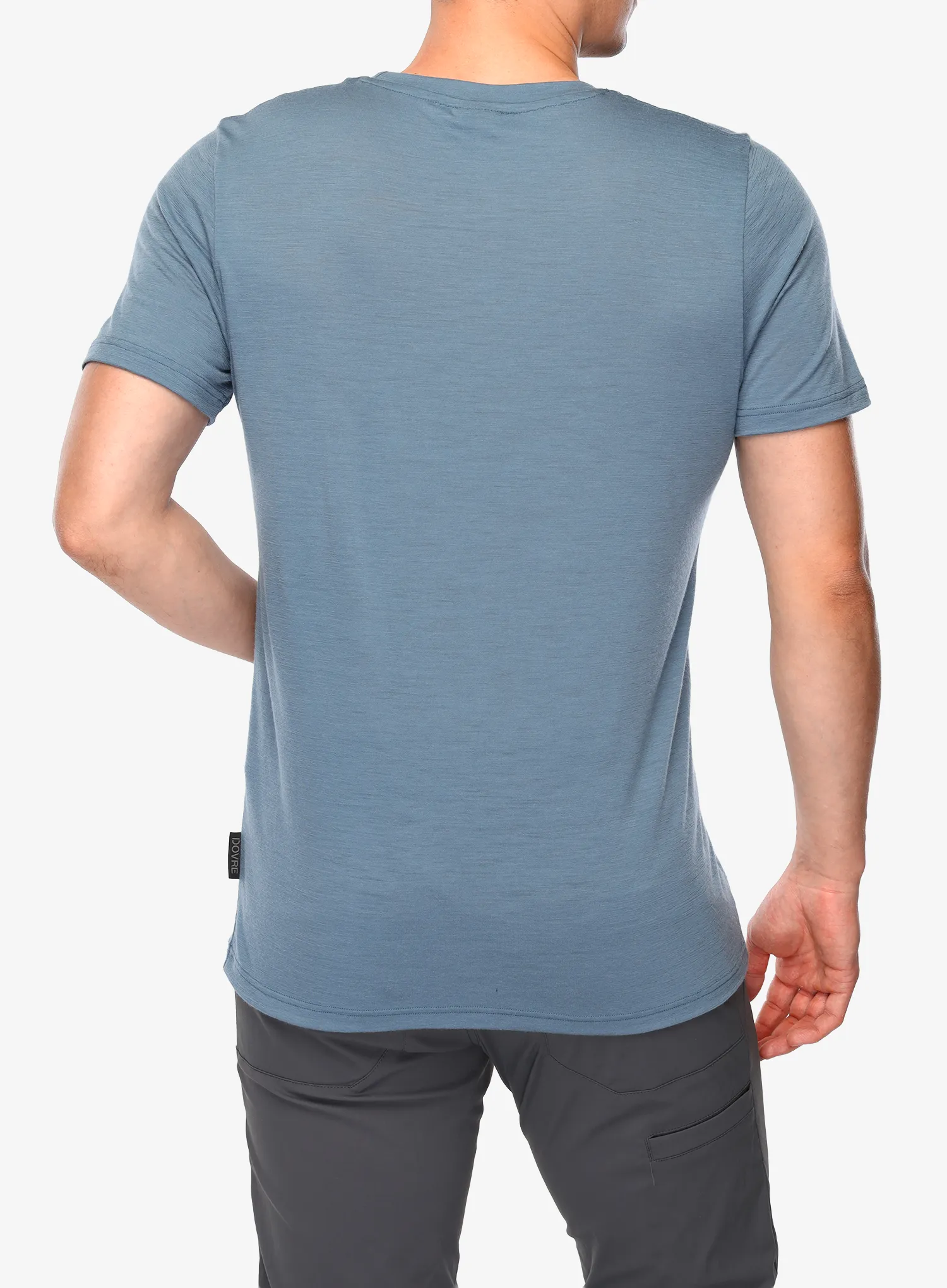 Termo majica Dovre 100% Merino Wool Light - blue