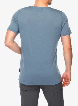 Termo majica Dovre 100% Merino Wool Light - blue