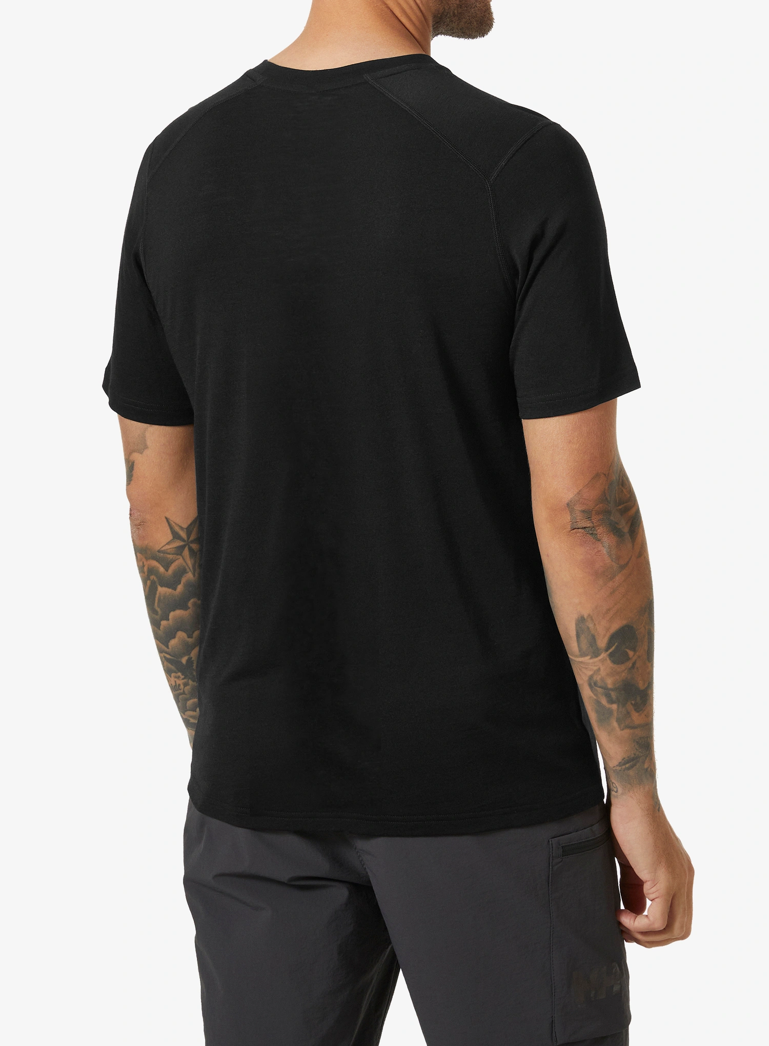 Termo majica Helly Hansen Durawool T-Shirt - black