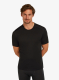 Termo majica Icebreaker 200 Oasis S/S Crewe - black