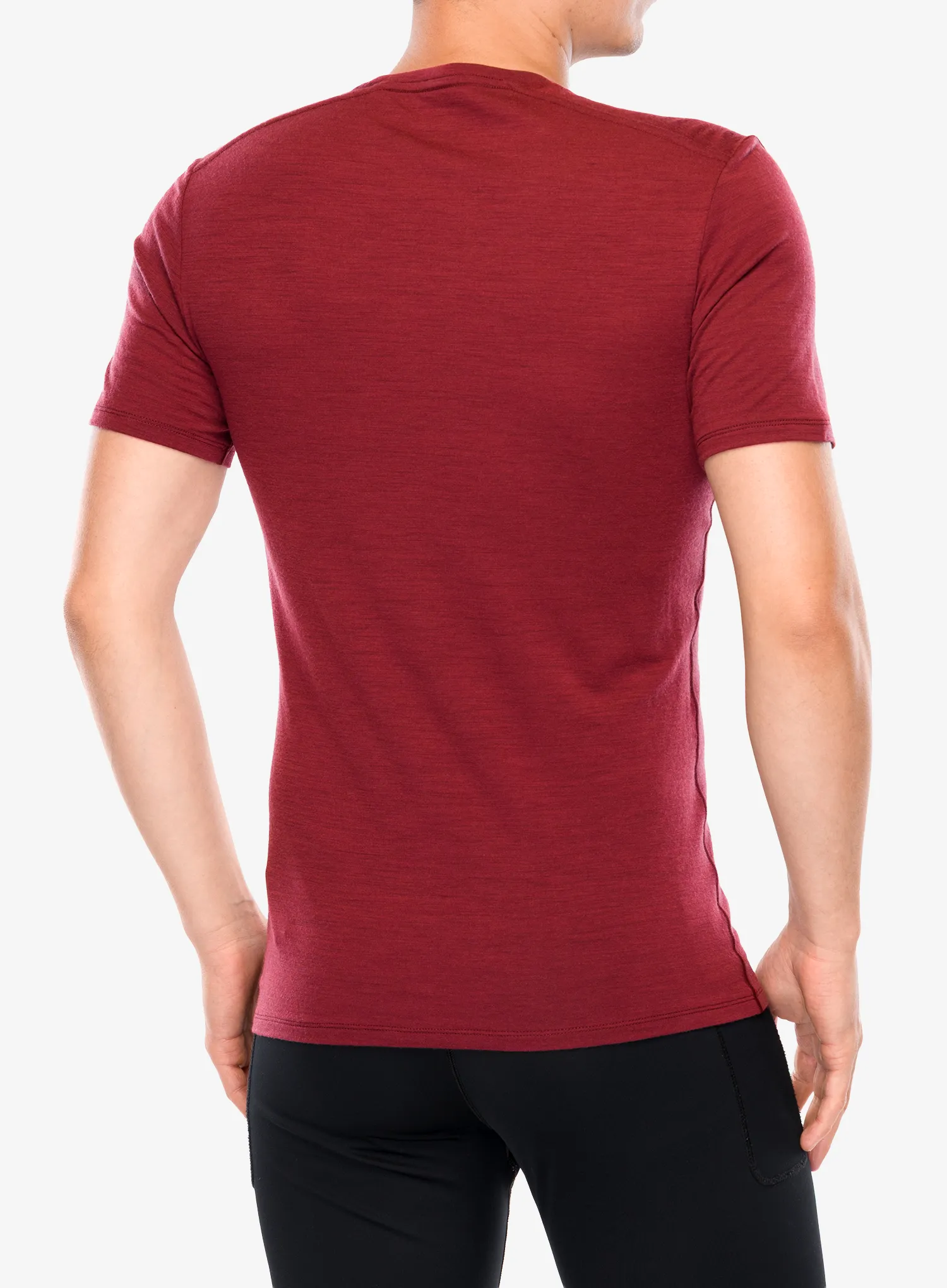 Termo majica Icebreaker Anatomica S/S Crewe - port