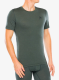 Termo majica Odlo Merino 200 BL Top Crew Neck SS - urban chic